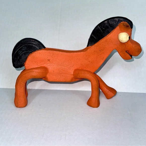 1984 Pokey Lewco Toys Prema 11” bendable toy foam horse figure - Picture 2 of 6